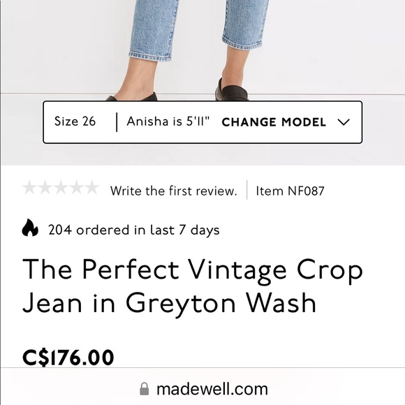 Madewell Jean - Picture 2 of 4